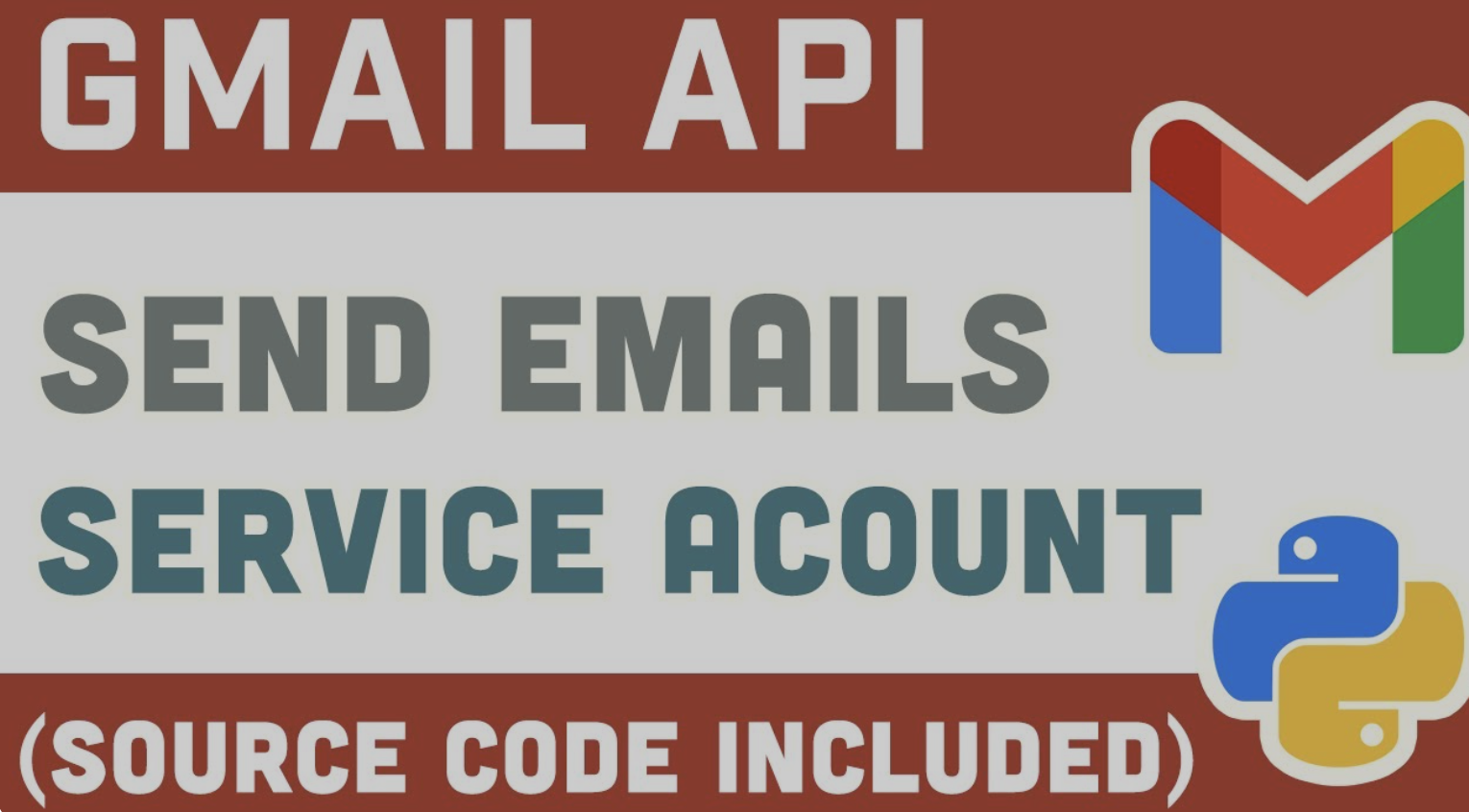 Integrating Python Gmail Api Using Service Account